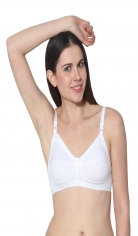Prestitia white hosiery tshirt bra Style By Prestitia